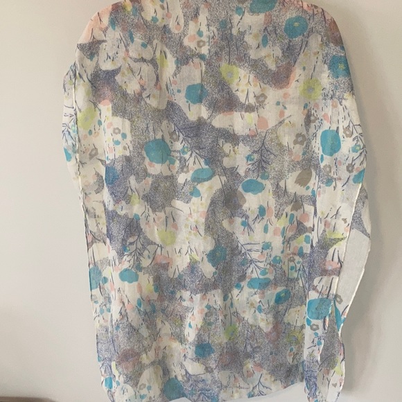 Lightweight chiffon infinity scarf - Picture 2 of 4